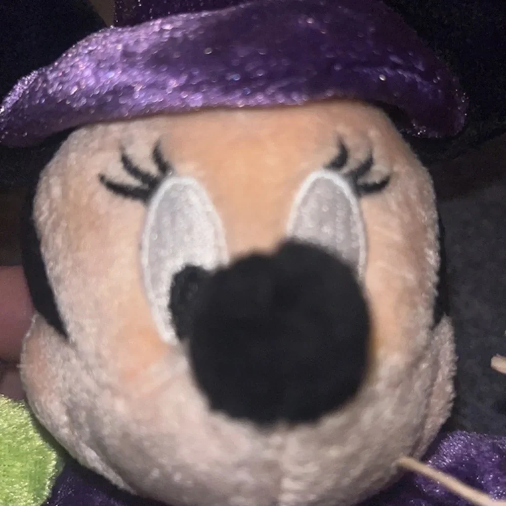 Disney Minnie Mouse Halloween witch plush